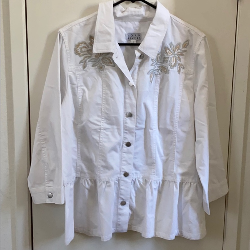 NWOT - Joan Rivers Long Sleeve Blouse